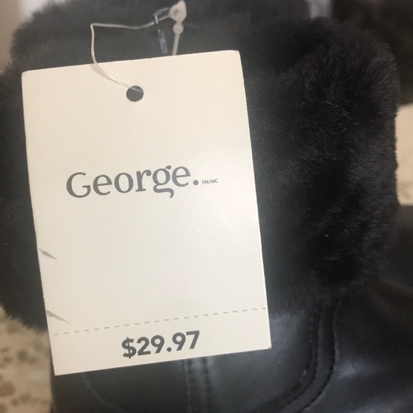 Black todddler boots - Picture 3 of 5